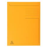 Pre-printed 3-flap folder Forever® 280gsm - Folio - Orange