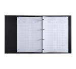 Reliure registre 32x26cm 4 anneaux avec recharge de 100 feuillets imprimés - Mouvements de titre
