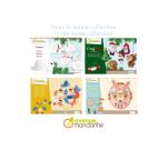 Creative box, 3D Christmas folds - Red
