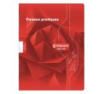 Cahier Travaux Pratiques piqué 7000 24x32 cm 96 pages grands carreaux 70 g + uni 90 g - Assortis