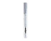 DARWI Marqueur Peinture sur Cuir Pointe Conique Fine 2mm - Gris souris
