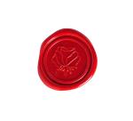 Pastille laiton sur broche 24 mm