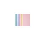 Papier affiche 90g, 5x0,35m en carton prés. de 20 rlx ass. Pastel - Assortiment pastel
