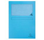 Packung mit 25 Fenstermappen Forever 130g, 22x31 cm für DIN A4, plastikfrei - Farben sortiert