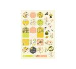 PAPIERS IMPRIMÉS, Bloc de 20 feuilles à motifs 160g/m2 au format A4 (21x29,7cm) + 1 idée créative - Printemps - Multicolore