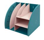 Bureau-organizer The Organizer Skandi - pacifisch blauw / nude