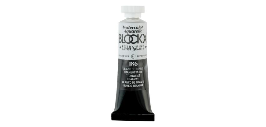 Aquarelle extra-fine tube 15ml - Blanc de titane
