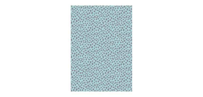 Pochette 3 Feuilles Identiques Ref 663 - Bleu