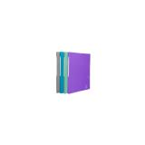 Chemises à élastiques à rabats Maxi Capacity carte enduite Teksto - A4 - Couleurs assorties