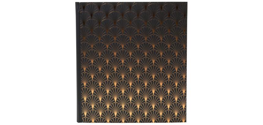 Fotoalbum, 60 schwarze Seiten, Néo Déco