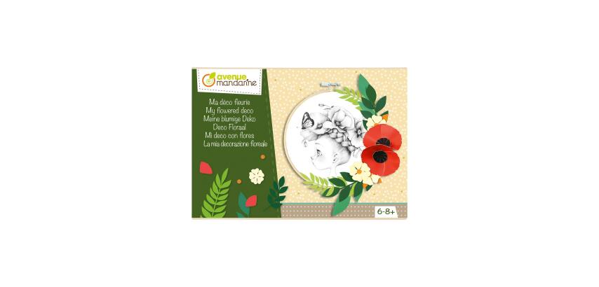 Avenue Mandarine, Kreativset, Meine blumige Deko - Grün