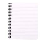 Notebook Rhodia Classic reliure intégrale 16x21 cm 160 pages ligné détachables 80g - Blanc