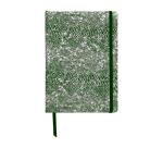 CÉLESTE Carnet A5 RR, Ligné 144 pages Lazer Vert Argent