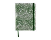 CÉLESTE Carnet A5 RR, Ligné 144 pages Lazer Vert Argent
