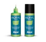 Darwi Flacon de 80 ml de Peinture Acrylique Universelle Brillante - Vert prairie