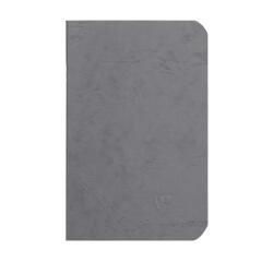 Cahier piqué Age Bag 9x14cm 96 pages ligné - Gris