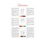 ODELIA, Bloc de coloriage multi-techniques de 20 feuilles A4 250g, Les femmes