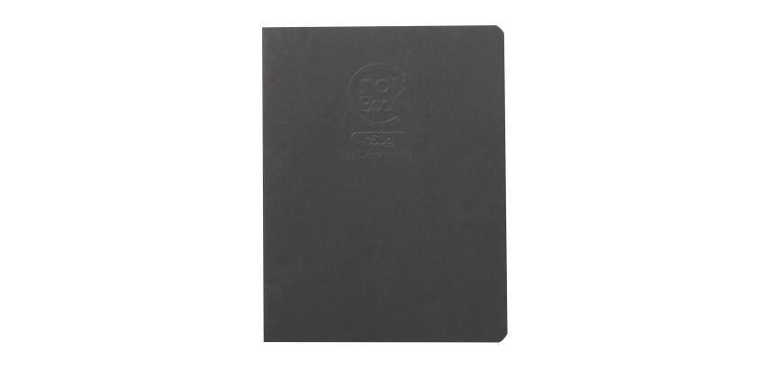 Clairefontaine Crok'Book Black Sketchbook - 17 x 22cm - 20 Sheets - 160gsm - Black