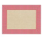 Schachtel mit 400 Dekor-Tischsets, geprägtes Recyclingpapier 80g, Lin Vichy - Format 30x40cm - Vichy Leinen