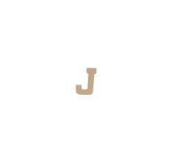 Lettre J kraft 20cm - Kraft