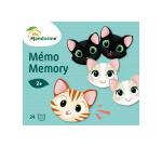 Mémory, Chats et expressions - Multicolore