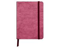 CUIRISÉ Carnet souple A6, 144 pages unies - Cerise