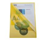 Packung mit 100 Aktenhüllen PP genarbt 1,2mm - A4