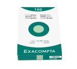 Exacompta Record Cards Pack 100 Blue 125X200 Lined