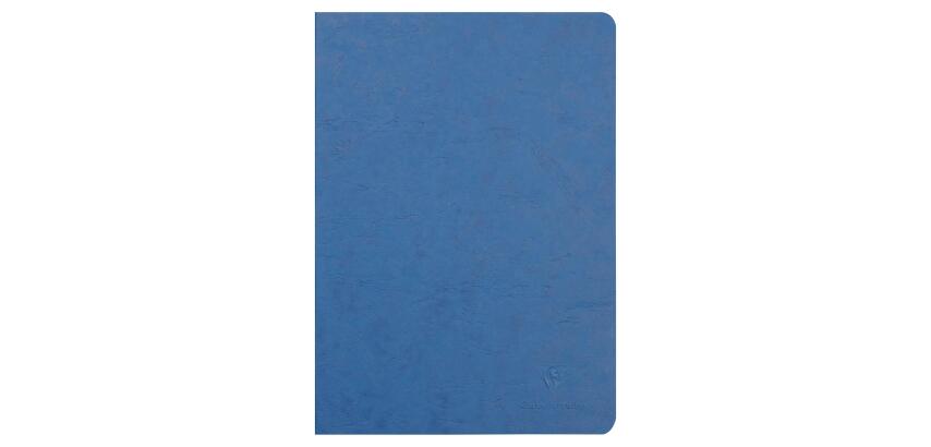 Cahier piqué Age Bag A4 96 pages ligné + marge - Bleu