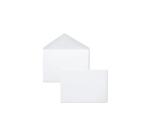 Combiné Triomphe comprenant 20 Enveloppes Blanches Doublés 90x140mm - Gommées - 130g/m2 + 20 Cartes Bristol Blanches 82x128mm 220g/m2 - Blanc