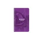 Carnet reliure intégrale 7000 9x14 cm 100 pages petits carreaux 70 g - Assortis