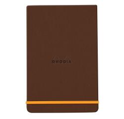 Rhodia Hardcover Webnotepad - 9 x 14 cm ? Lined - Bronze
