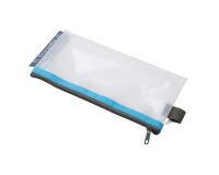 Funda bolsa EVA transparentes cierre con cremallera 8x18 cm 3/10e - Colores surtidos