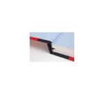 Reisealbum A5, Leinenbezug, 60 Blatt 180g - Rot