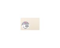 Paquet de 5 cartes simples 82x128mm 210g/m2 - Ivoire irisé
