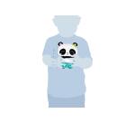 Little Couz'In, Gustave de panda - Zwart & Wit