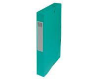 Boite de classement Exabox Dos 40mm Carte lustrée - A4 - Vert