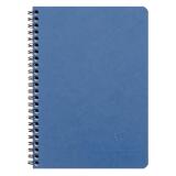 Carnet reliure intégrale à pochettes Age Bag A5 120 pages détachables ligné - Bleu