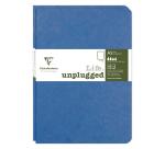 Set de 2 carnets piqués Age Bag A5 96 pages uni - Bleu