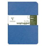 Set de 2 carnets piqués Age Bag A5 96 pages uni - Bleu