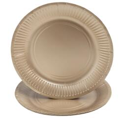 Platos de cartón sin plástico - Ø 23 cm - Festivo