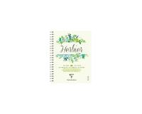 Herbier carnet spiralé 32F 24x32cm 180g