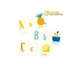 Puzzel 2 stukken, Alphabet uitsluitend Franse teksten - Multicolor
