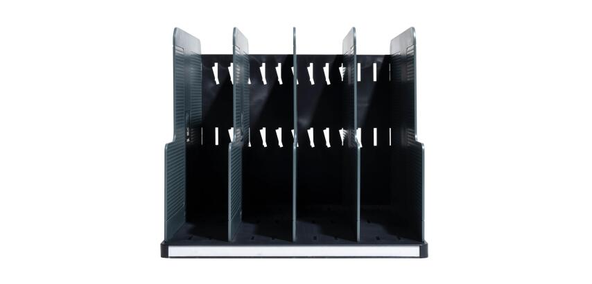 MODULOTOP Classificatore verticale 5 intercalari - Grigio chiaro