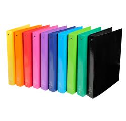 Exacompta Iderama Ring Binder, A4, 4 ring, 40mm spine - Assorted colours