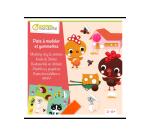Creative box, Modelling clay and stickers - Multicolour