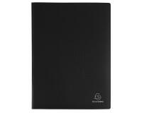 Protège-documents en polypropylène 5/10e OPAK pochettes Cristal 100 vues - A4 - Noir