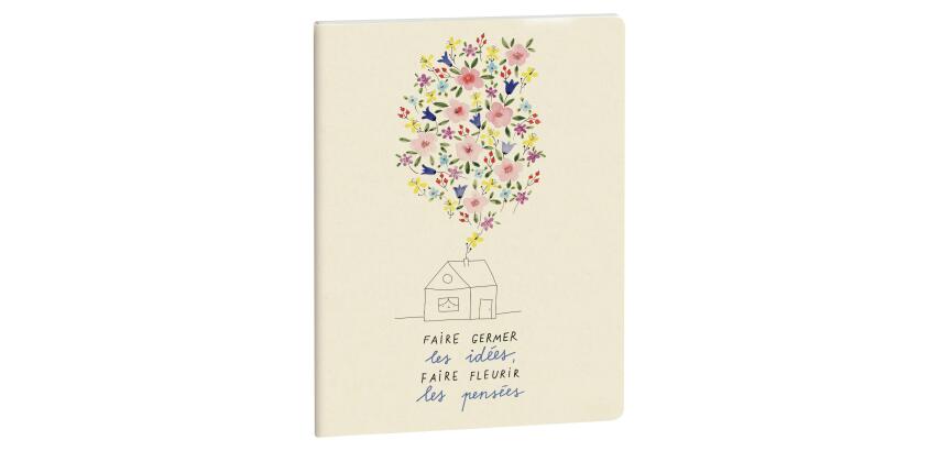 Notebook Julie Adore Punkte Maison 15x21cm - Visual