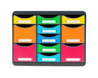 Moule de classement Storebox Multi 11 tiroirs Iderama - Arlequin