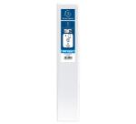 Classeur 4 anneaux cartonné Exacompta Kreacover® personnalisable A4 maxi - Dos 7,5 cm blanc